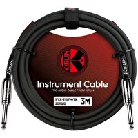 Kirlin IPCC-201PN-3M-BK / 1/4\" Mono Plug