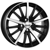 CMS CMS-465-06 6.5x15"-4x108 ET38 67.2 Diamond Matt Black Jant 4 Adet