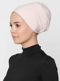 Powder - Lace up - Non-slip undercap - Combed Cotton - Bonnet - Bone