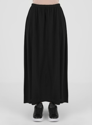 Skirt Undercoat - Black - SAYIN TESETTUR