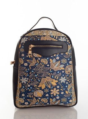 Navy Blue - Satchel - Backpack - Backpacks - MOTTİF İSTANBUL