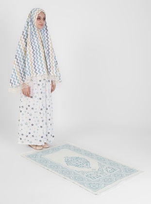 ELANESA White Girls` Prayer Dress