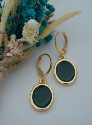 Green - Earring - Artbutika