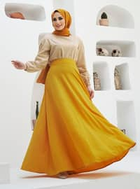 Mustard - Rayon - Skirt