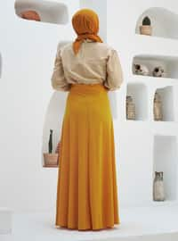 Mustard - Rayon - Skirt