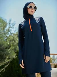 Navy Blue - Navy Blue - Burkini