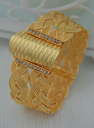 Golden color - Bracelet - Stoneage