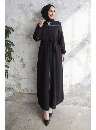 Black - Abaya - InStyle