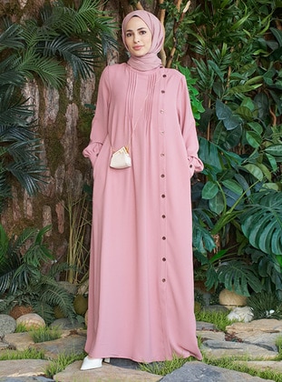 Powder Pink - Abaya - Neways