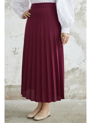 Maroon - Skirt - InStyle