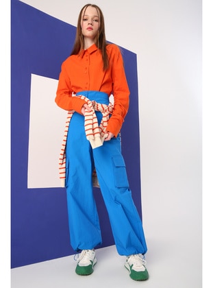 Saxe Blue - Culottes - ALLDAY