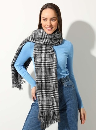 Grey - Shawl Wrap - Tuva