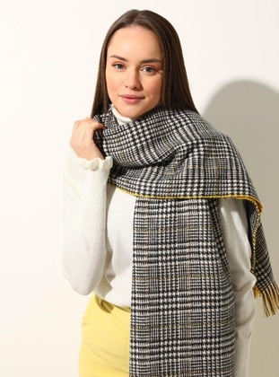 Lemon Yellow - Shawl Wrap - Tuva