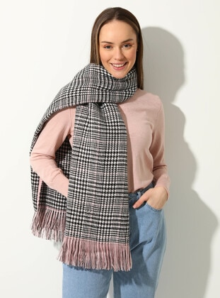 Powder Pink - Shawl Wrap - Tuva