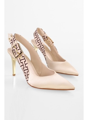 Stilettos & Evening Shoes - 300gr - Nude - Heels - Shoeberry