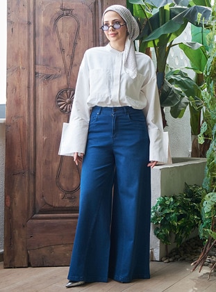 Navy Blue - Culottes - Neways