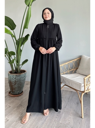 Black - Abaya - InStyle