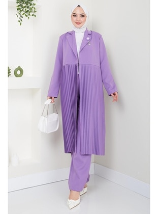 Lilac - Suit - Hafsa Mina