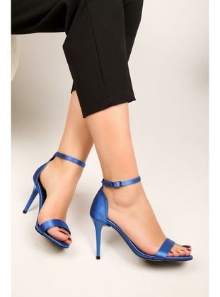 High Heel - Saxe Blue - Heels - Shoeberry