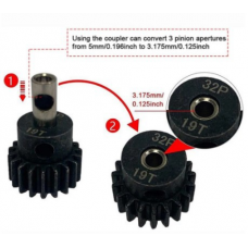 Pinion coupler change 5.0mm to 3.175mm, wholesale only MK5707