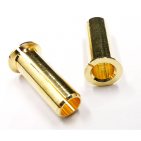 4.0/5.0mm adaptor plug (4.0/5.0 pipe) gold-plated, wholesale only MK5356