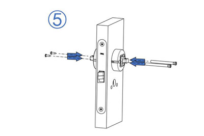 MG2812 Push Pull Mortise Lock