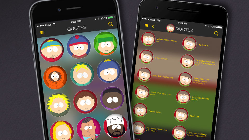 SOUTH PARK APP