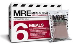 Meal Kit Supply 6-pack of 2-course MRE Case