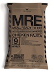 Meal Kit Supply MRE, Menu 9, Chicken Fajita