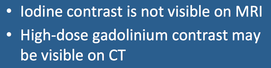 gadolinium on CT