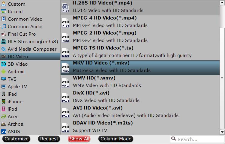 Play MKV files on VIZIO P-Series 4K TV from USB Flash Drive