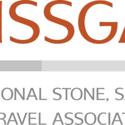 Logo of the National Stone, Sand & Gravel Association (NSSGA) featuring the organization's name in orange and gray text.