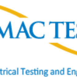 Logo of Potomac Testing with blue and gold text and a gold swoosh above the word "Potomac.