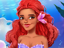 Aquatic Mermaid Beauty Makeover