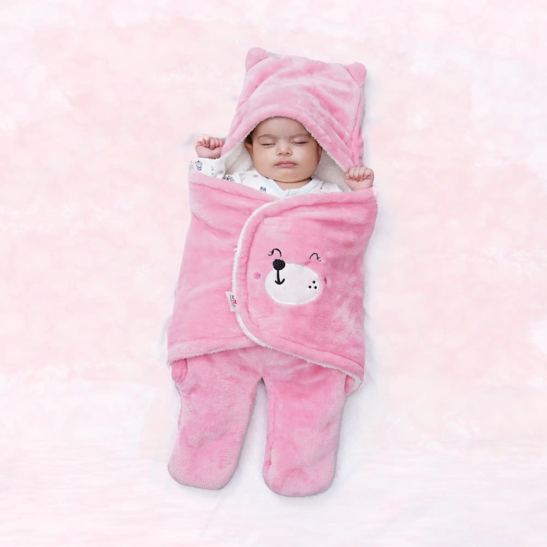 Baby Wrapper - Light Pink