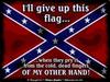 I'll give up this flag...