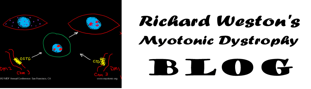 Richard Weston's Myotonic Dystrophy Blog