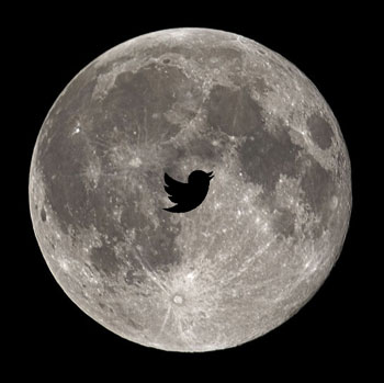 The Twitter Moon