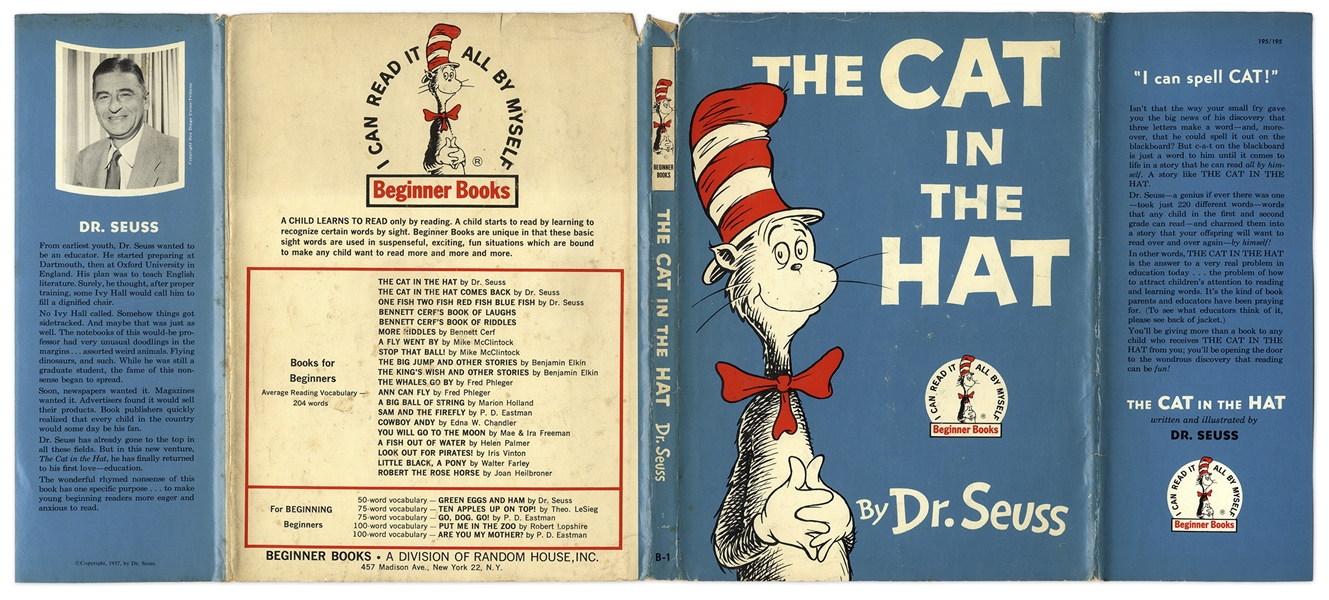 Dr. Seuss ''The Cat in the Hat'' -- Early 1957 Edition