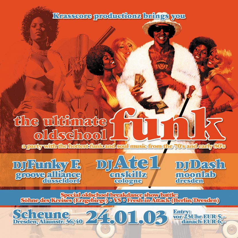 Flyer Ultimate Oldschool Funk