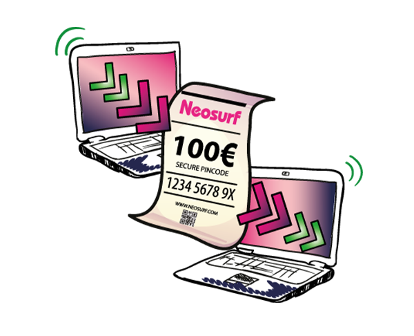 E-shopping avec Neosurf