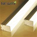 pendant linear light suspended direct led linear luminaire