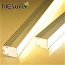 suspended profiles aluminum light linear lighting daylight white 4000k