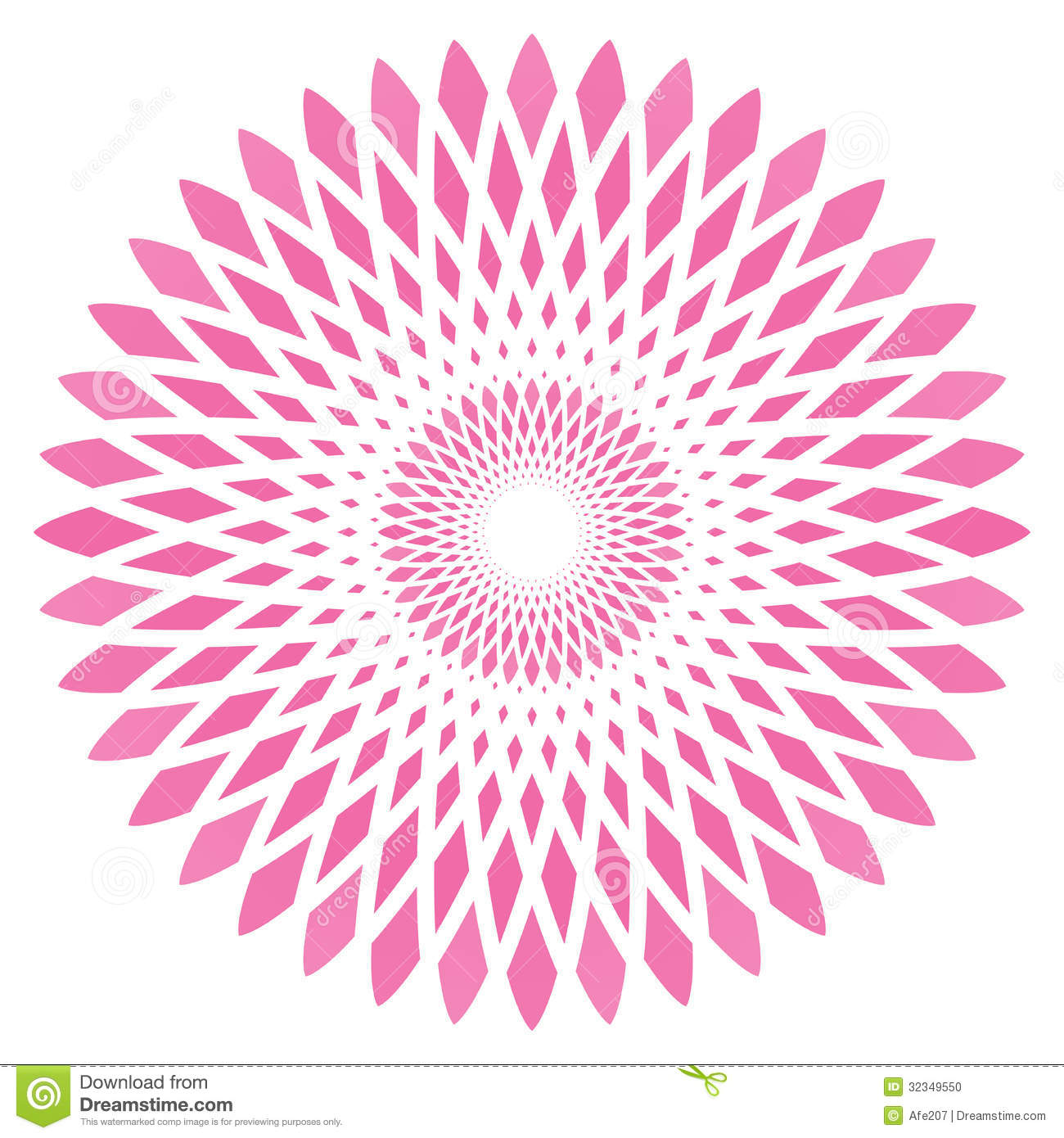 Vector Flower Circle