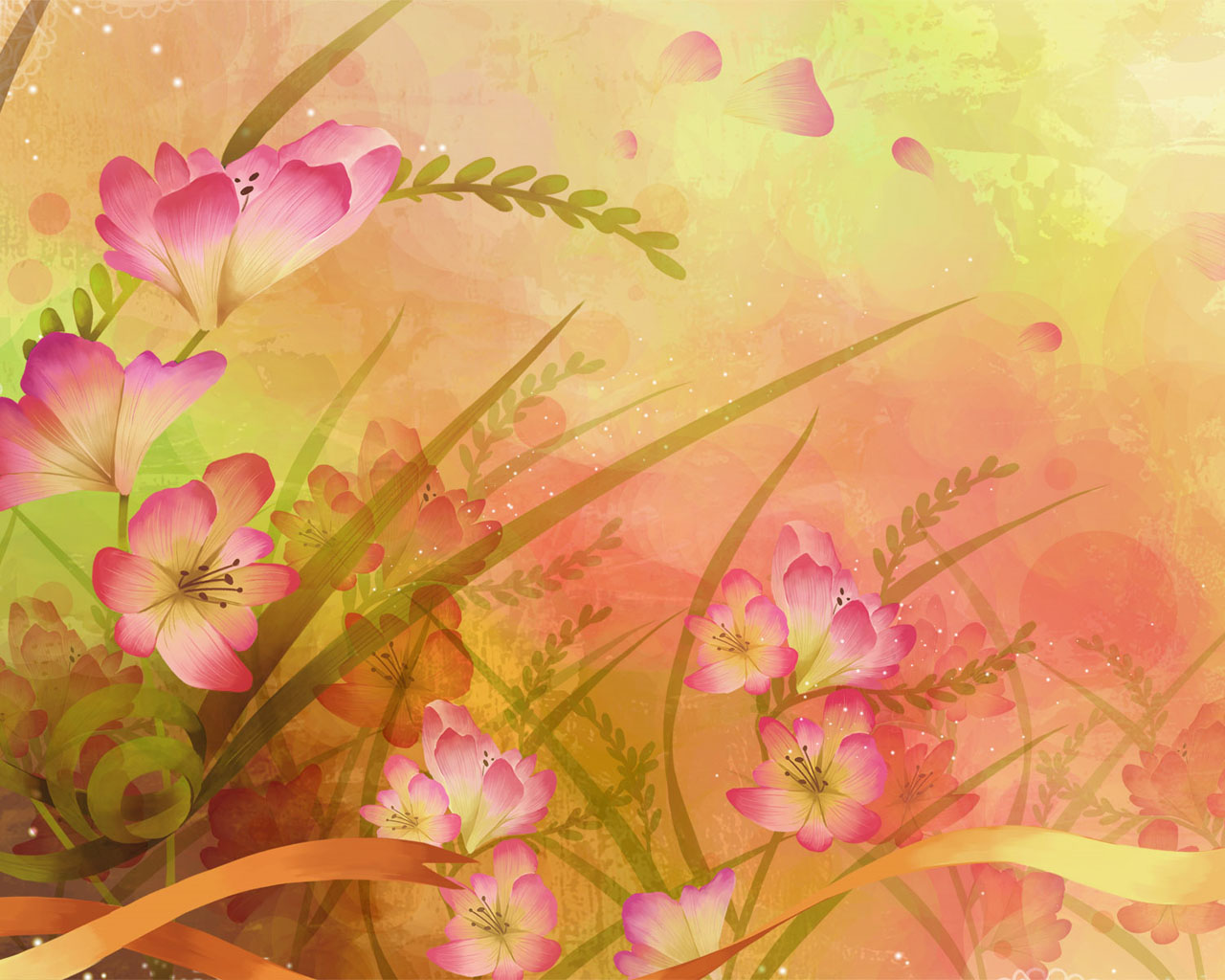 17 Floral Background Graphics Images