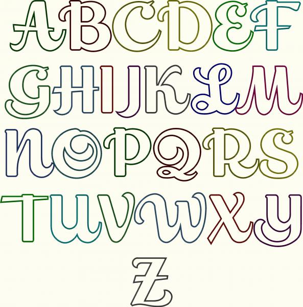 15 Cool Alphabet Fonts Images