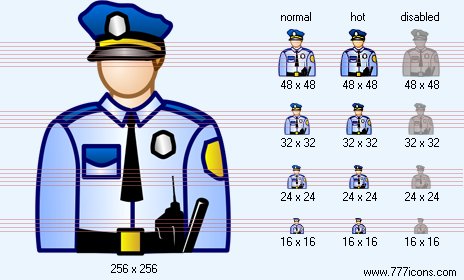 Police Officer Icon