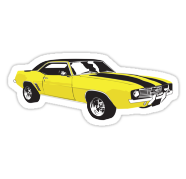 1969 Camaro Sticker