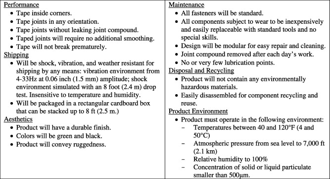 Design Specification Document Template