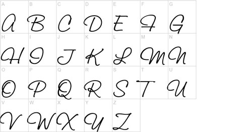 Beautiful Handwriting Fonts